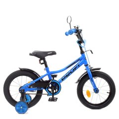 Детский велосипед от 2 лет Profi Prime 14" Blue