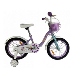 Велосипед дитячий від 4 років RoyalBaby Chipmunk Darling 16", OFFICIAL UA, фіолетовий
