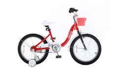 Велосипед дитячий від 4 років RoyalBaby Chipmunk MM Girls 16, OFFICIAL UA, червоний