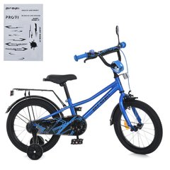 Велосипед детский от 5 лет Profi Prime+ 16" Blue, Blue