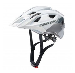 Шлем взрослый защитный Cratoni Allride Белый Uni (53-59 см), Белый, Uni