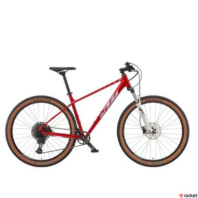 Горный велосипед KTM ULTRA FUN 29" рама L/48, красный (серебристо-черный), 2022