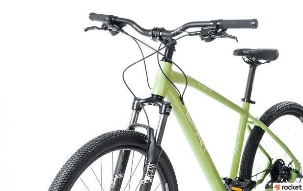 Взрослый велосипед Spirit Echo 7.3 27,5", рама L, оливковый, 2021