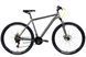 Гірський велосипед ST 29" Discovery RIDER AM DD рама-2022 (темно-сріблястий з жовтим (м))