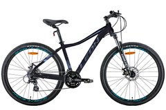 Взрослый велосипед 27.5" Leon XC-LADY AM Hydraulic lock out DD 2022 (черный с сиреневым (м))