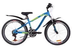 Велосипед Підлітковий Discovery FLINT AM Vbr 24д. синій, Синий