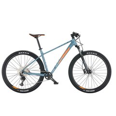 Взрослый велосипед KTM ULTRA SPORT 29" рама XL/53, сірий (помаранчево-чорний), 2022