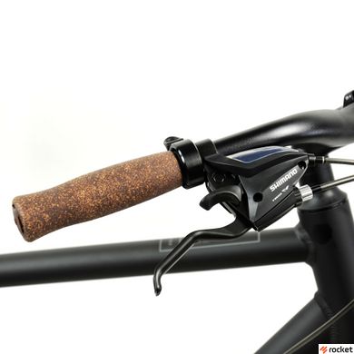 Городской велосипед Winora Flitzer men 28" 24-G Acera, рама 61 см , черный матовый, 2021