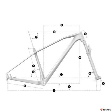 Чоловічий велосипед MONDRAKER CHRONO 29" T-M, Black / Orange (2023/2024)