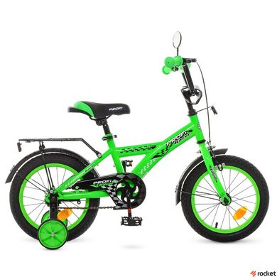 Велосипед Детский от 3 лет Racer 14д. Зеленый
