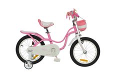 Велосипед Дитячий від 2 років RoyalBaby Little Swan 14д. Рожевий