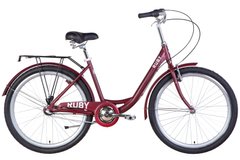 Міський велосипед 26" Dorozhnik RUBY PH 2022 SHIMANO NEXUS (темно-червоний (м))