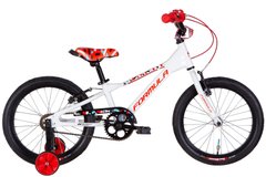 Велосипед AL 18" Formula SLIM рама- 2022 (белый с красным)