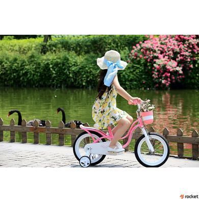Детский велосипед от 3 лет RoyalBaby LITTLE SWAN 12" Pink