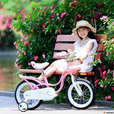 Детский велосипед от 3 лет RoyalBaby LITTLE SWAN 12" Pink