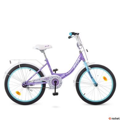 Велосипед Дитячий Princess 20д. фіолетовий, фиолетовый