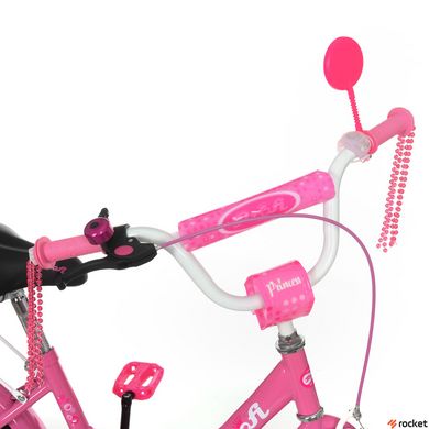 Велосипед Детский от 4 лет Princess 16д. Розовый