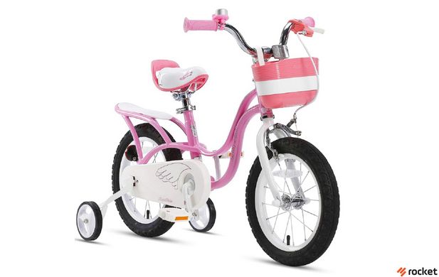 Дитячий велосипед від 3 років RoyalBaby LITTLE SWAN 12" Pink