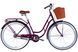 Городской велосипед ST 28" Dorozhnik RETRO Velosteel рама-19" малиновый 2026