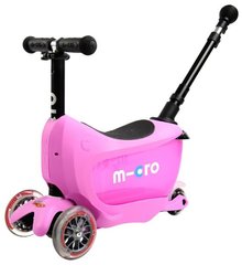 Самокат Micro Mini2go Deluxe Plus Рожевий