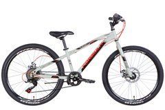 Дорослий велосипед ST 24" Formula FOREST DD 2022 (сіро-червоний)