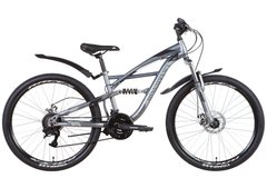 Чоловічий велосипедд 26" Discovery TRON AM2 DD 2022 (сріблясто-чорний (м))