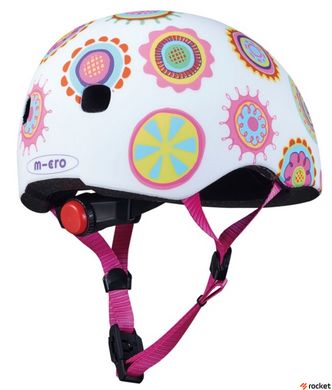 Шлем детский Micro Doodle Dot LED Размер XS (46-50)