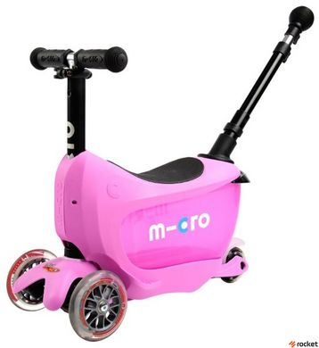 Самокат Micro Mini2go Deluxe Plus Розовый