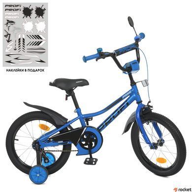 Детский велосипед от 5 лет Profi Prime 18" Blue