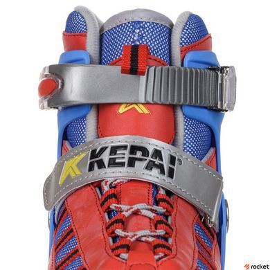 Роликовые коньки раздвижные KEPAI SK-320 (28-39) (PL,PVC, кол.PU, пласт.рама, цвета в ассортименте)