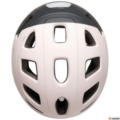 Шолом для катання захисний Cairn Quartz LED USB powder pink 52-58