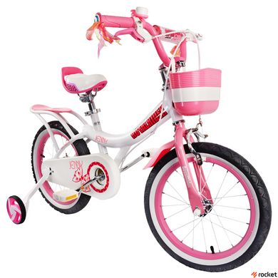 Велосипед Дитячий від 2 років RoyalBaby Jenny Girl 14д.Білий