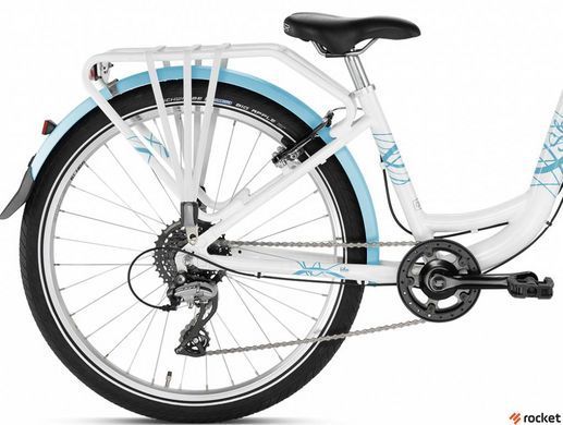 Велосипед детский от 8 лет Puky SKYRIDE Alu 24" LIGHT White