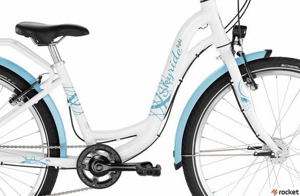 Велосипед детский от 8 лет Puky SKYRIDE Alu 24" LIGHT White