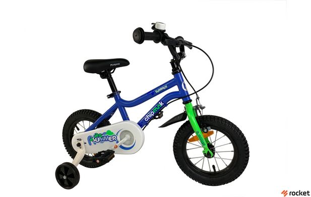 Детский велосипед от 2 лет RoyalBaby Chipmunk MK 12" Blue