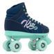 Ролики квады Rio Roller Lumina navy-green, 35.5