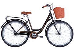 Городской велосипед ST 26" Dorozhnik CRYSTAL BH рама-17" черный 2024