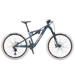 Мужской велосипед KTM PROWLER MASTER 29" рама M/43, синий (серо-черный), 2021