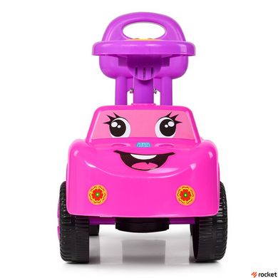 Машинка каталка-толокар Mega Car Рожева