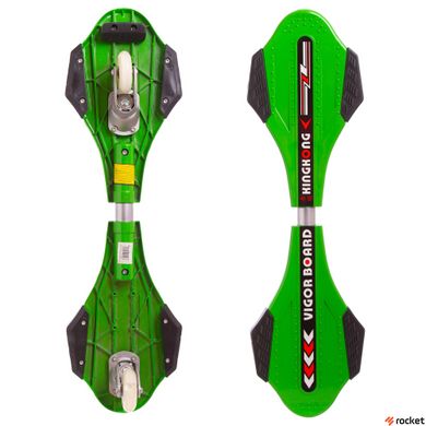 Ріпстік Вейвборд (ролерсерф двоколісний) SK-100 Зелений, Зелений