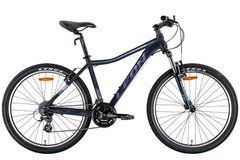 Дорослий велосипед 26" Leon HT-LADY AM preload Vbr 2022 (чорний з бузковим (м))