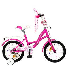 Детский велосипед Profi Butterfly 14" Pink