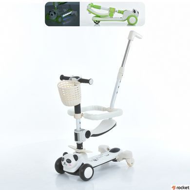 Трехколесный самокат Itrike Panda White