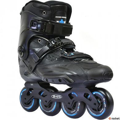 Роликовые коньки Micro Super black 43-44