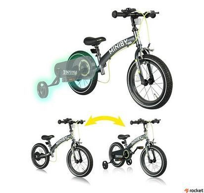 Детский велосипед от 3 лет Maraton Miniby 14" Grey