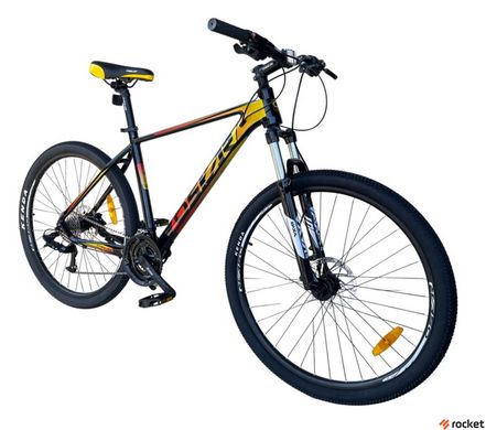Горный велосипед Oskar 27,5" Heat черно-красно-желтый