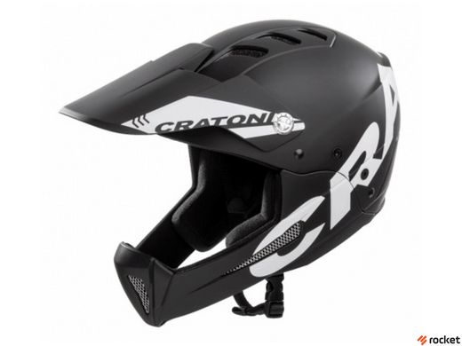 Шлем взрослый защитный Cratoni Shakedown black matt S (54-58 см), Черный, S