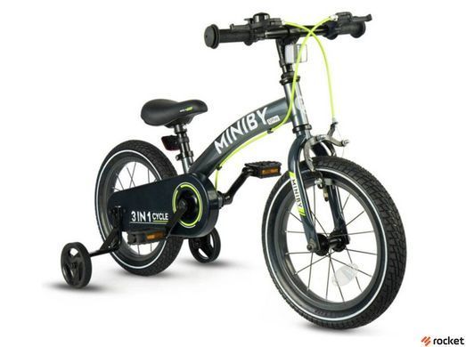 Детский велосипед от 3 лет Maraton Miniby 14" Grey