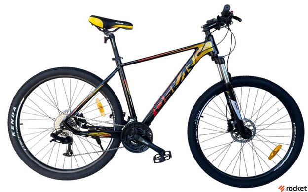 Горный велосипед Oskar 27,5" Heat черно-красно-желтый