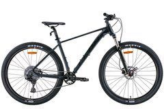 Дорослий велосипед 29" Leon TN-50 AM Hydraulic lock out HDD 2022 (сірий із чорним (м))